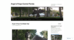 Desktop Screenshot of angelofhopecfl.wordpress.com