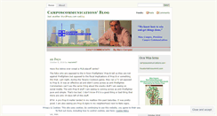 Desktop Screenshot of camposcommunications.wordpress.com