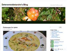 Tablet Screenshot of detenemeddetandre.wordpress.com