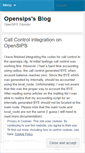 Mobile Screenshot of opensips.wordpress.com