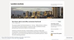 Desktop Screenshot of planninginlondon.wordpress.com