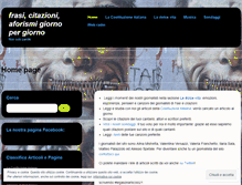 Tablet Screenshot of frasiecitazioni.wordpress.com