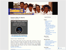 Tablet Screenshot of cendana83.wordpress.com