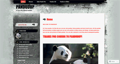 Desktop Screenshot of pandudup.wordpress.com