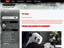 Tablet Screenshot of pandudup.wordpress.com