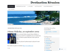 Tablet Screenshot of destinationreunion.wordpress.com