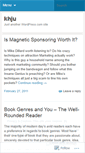 Mobile Screenshot of khju.wordpress.com