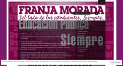 Desktop Screenshot of franjamoradaunsa.wordpress.com
