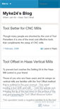 Mobile Screenshot of myke24.wordpress.com