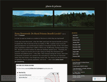 Tablet Screenshot of placesandprisons.wordpress.com