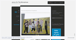 Desktop Screenshot of jonnyemcee.wordpress.com
