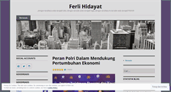 Desktop Screenshot of ferli1982.wordpress.com