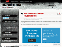 Tablet Screenshot of feilzzang.wordpress.com