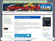 Tablet Screenshot of blogclubpenguinnews.wordpress.com