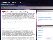 Tablet Screenshot of indianliberal.wordpress.com