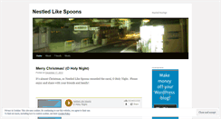 Desktop Screenshot of nestledlikespoons.wordpress.com