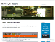 Tablet Screenshot of nestledlikespoons.wordpress.com