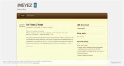 Desktop Screenshot of imameyez.wordpress.com