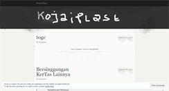 Desktop Screenshot of kojaiplast.wordpress.com