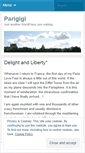 Mobile Screenshot of parigigi.wordpress.com
