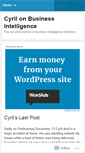 Mobile Screenshot of cyrilonbi.wordpress.com