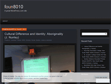 Tablet Screenshot of foun8010.wordpress.com