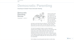 Desktop Screenshot of blogdemocraticparenting.wordpress.com