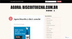 Desktop Screenshot of biscoitoecha.wordpress.com