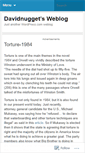 Mobile Screenshot of davidnugget.wordpress.com