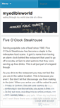 Mobile Screenshot of myedibleworld.wordpress.com