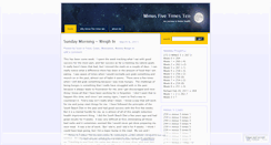 Desktop Screenshot of minus5times10.wordpress.com