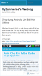 Mobile Screenshot of fly2universe.wordpress.com