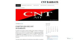 Desktop Screenshot of cntbarbate.wordpress.com