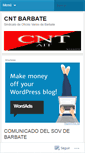 Mobile Screenshot of cntbarbate.wordpress.com
