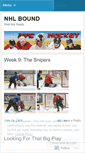 Mobile Screenshot of npchockeypics.wordpress.com