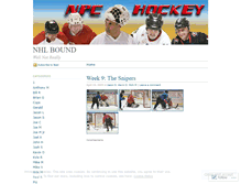 Tablet Screenshot of npchockeypics.wordpress.com