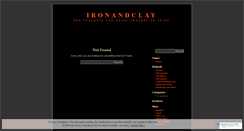 Desktop Screenshot of ironandclay.wordpress.com