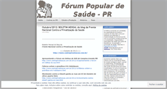 Desktop Screenshot of fopspr.wordpress.com