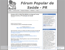 Tablet Screenshot of fopspr.wordpress.com
