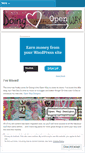 Mobile Screenshot of doingittheopenway.wordpress.com