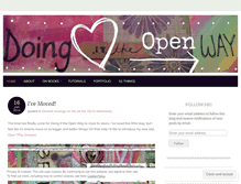 Tablet Screenshot of doingittheopenway.wordpress.com