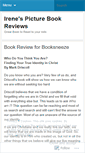 Mobile Screenshot of irenesbookreviewsmyblog.wordpress.com