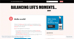 Desktop Screenshot of makinglifeahappytime.wordpress.com
