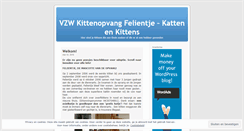 Desktop Screenshot of kattenenkittens.wordpress.com