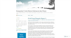 Desktop Screenshot of ceritarakyat.wordpress.com