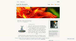 Desktop Screenshot of lifeiszealous.wordpress.com