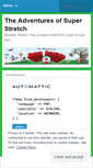 Mobile Screenshot of adventuresofsuperstretch.wordpress.com