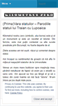 Mobile Screenshot of kilometrulzero.wordpress.com