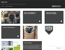Tablet Screenshot of egereyes.wordpress.com