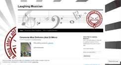 Desktop Screenshot of laughingmusician.wordpress.com